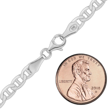 Load image into Gallery viewer, 4MM Mariner Chain Necklace
